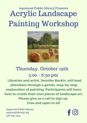 Acrylic Landscape Painting Workshop