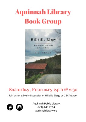 Copy of Copy of Aquinnah Library Book Group