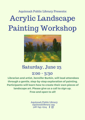 Acrylic Landscape Painting Workshop June (1)