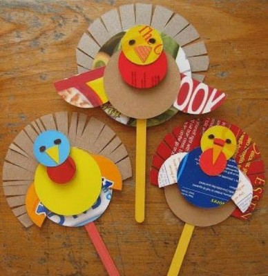 turkey puppets